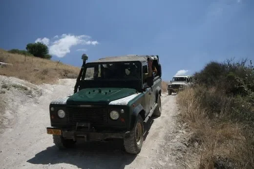 טיולי ג'יפים לקבוצות ברמת הגולן